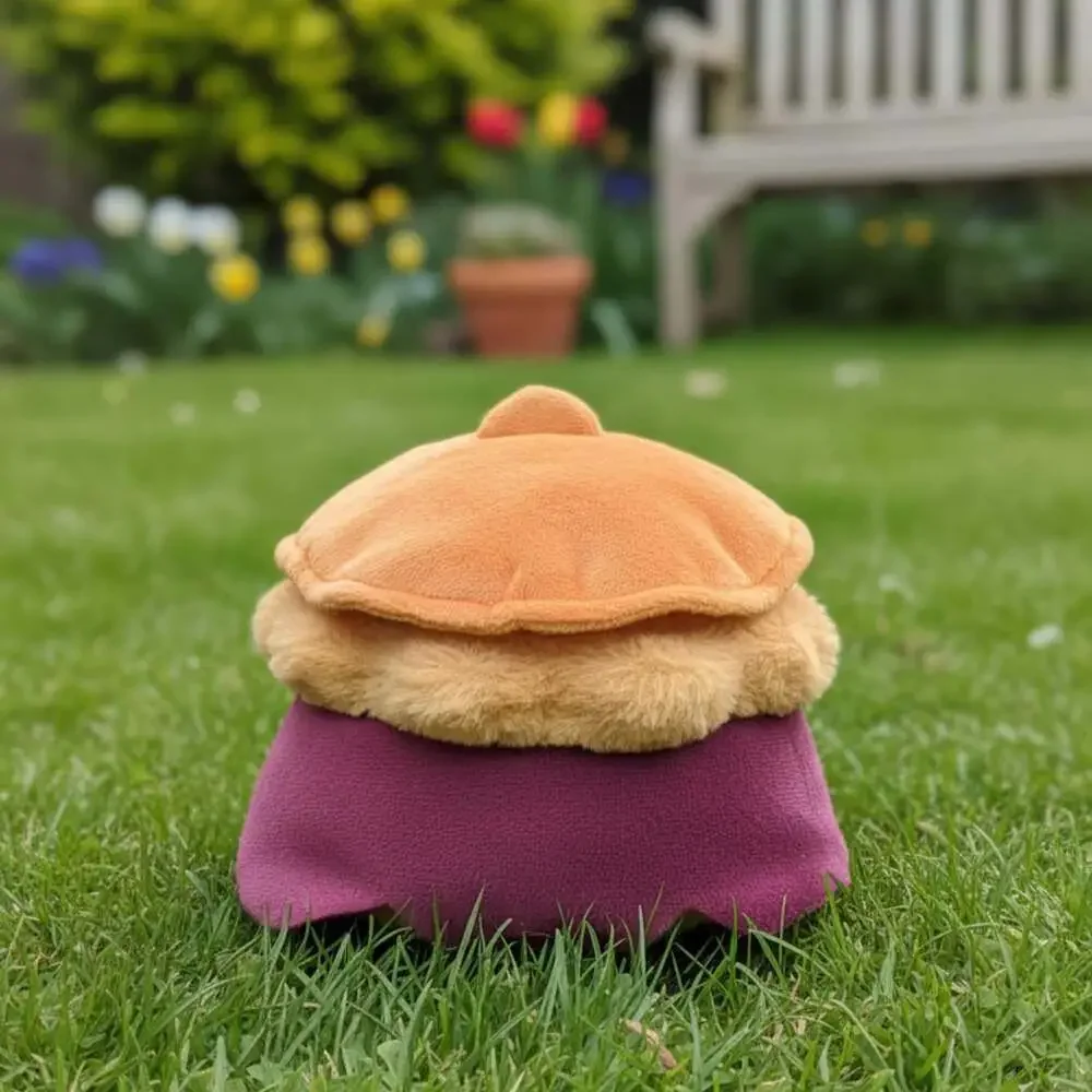Flea-Form Sherma Plush Doll｜Round Chubby Sitting Toy Inspired by Silksong｜10Cm